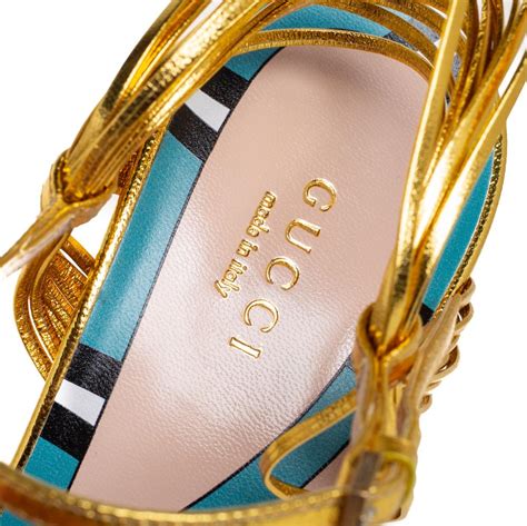 gucci web strap sandals|gucci allie knotted sandals.